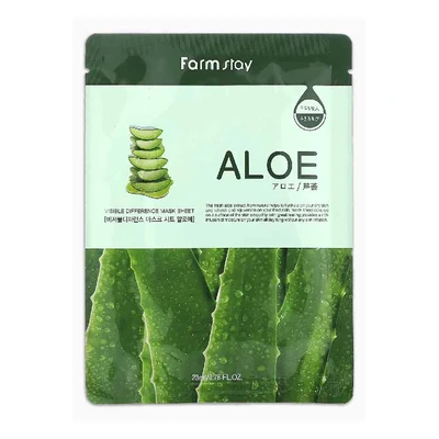 Farmstay Visible Difference Mask Sheet (Aloe) - 23ml