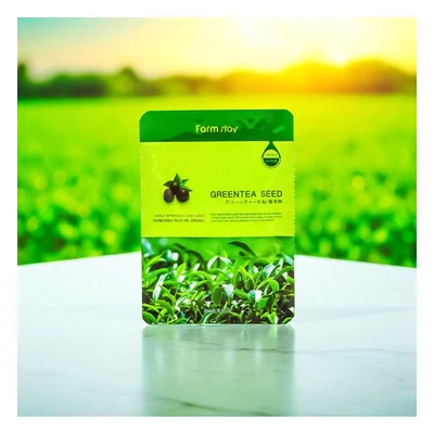 Farmstay Visible Difference Mask Sheet (Green tea) - 23ml