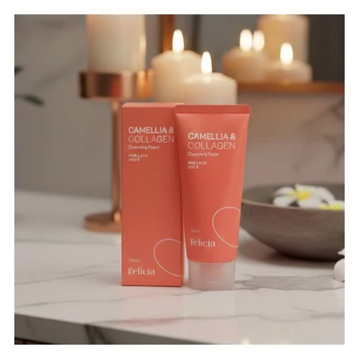 Felicia Camellia & Collagen Cleansing Foam - 100ml