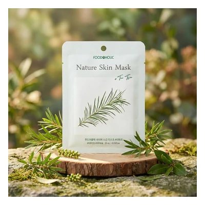 Foodaholic Nature Skin Mask (Tea Tree) - 23ml