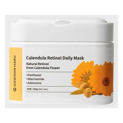 Gowoon Haru Calendula Retinol Daily Mask - 400g* 30ea