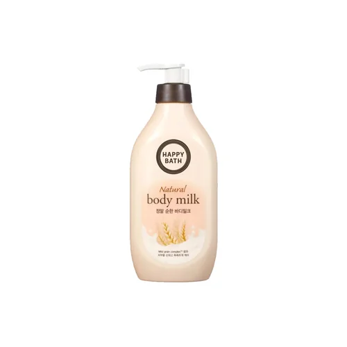 Happy Bath Natural Body Milk – Rice Extract 450 ml