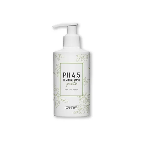 Happy Bath PH 4.5 Feminine Wash Greentea 250 g