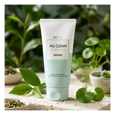 Heimish Ph 5.5 All Clean Green Foam - 150ml