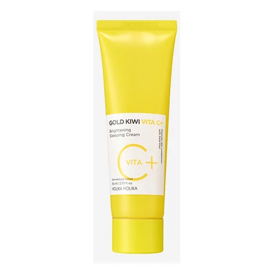 Holika Holika Gold Kiwi Vita C+ Brightening Sleeping Cream - 80ml