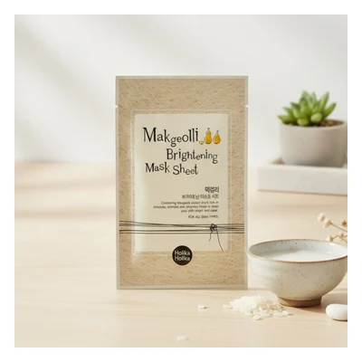 Holika Holika Makgeolli Brightening Sheet Mask - 20ml