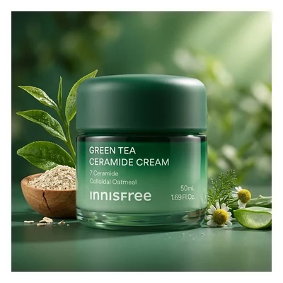Innisfree Green Tea Ceramide Cream - 50ml