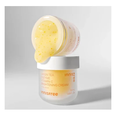 Innisfree Green Tea Enzyme Vitamin C Brightening Cream - 50ml
