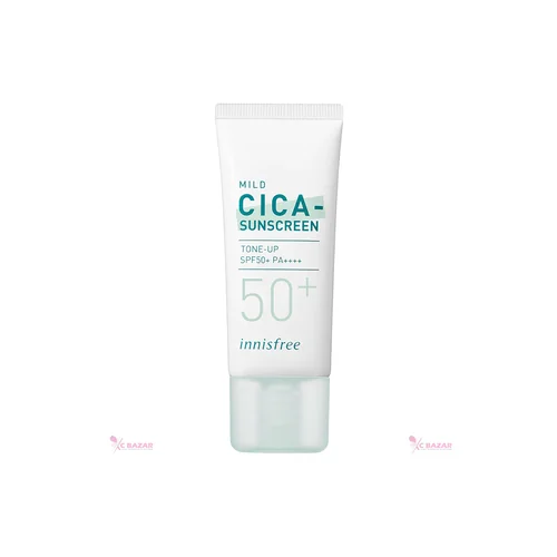 Innisfree Mild CICA Sunscreen Tone-Up SPF50+ PA++ 35 ml