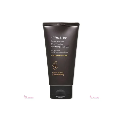 Innisfree Super Volcanic Pore Micellar Cleansing Foam 2X 150 g