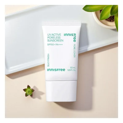 Innisfree UV Active Poreless Sunscreen SPF50+ PA++++ - 50ml