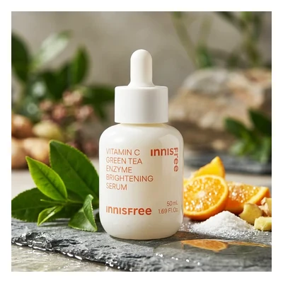 Innisfree Vitamin C Green Tea Enzyme Brightening Serum - 50ml