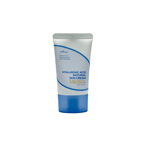 Isntree Hyaluronic Acid Natural Sun Cream SPF50+ PA++++ 50 ml - 8809800941672