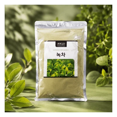 Jeju Island Organic Green Tea Powder (Natural Farm Market) - 500g