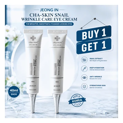 Jeong In Cha-Skin Snail Wrinkle Care Eye Cream - 40ml