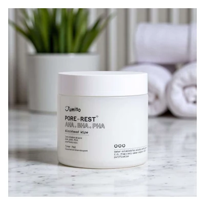 Jumiso pore-Rest AHA BHA PHA Blackhead Wipe Toner Pad - 70Pads