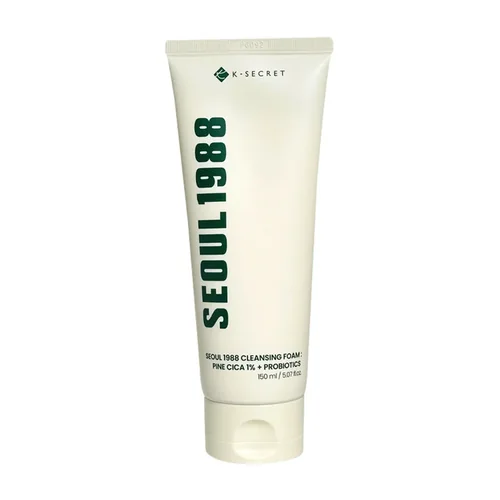 K-Secret Seoul 1988 Cleansing Foam : Pine Cica 1% + Probiotics 150 ml