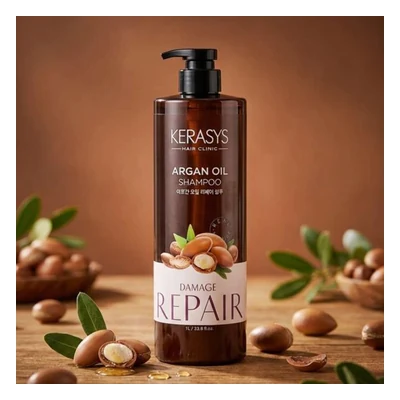 Kerasys Argan Oil Shampoo (Damage Repair) - 1000ml