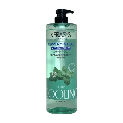 Kerasys Peppermint Oil Scalp Cooling Anti-dandruff Shampoo 1 Liter