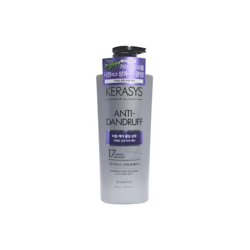 Kerasys Scalp Cooling Anti-Dandruff Protein Shampoo 600 ml