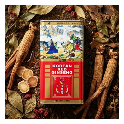 Korean Red Ginseng 6 Years Old Root (30) - 75g
