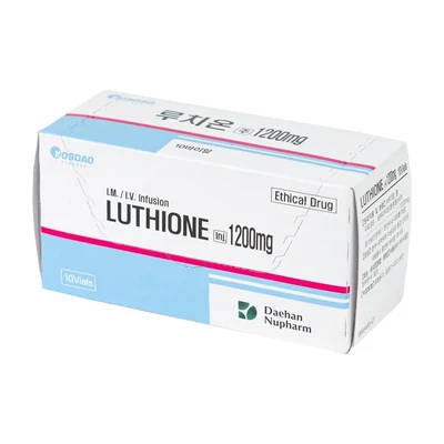 Kosdaq Infusion Luthione Glutathione Injection Set 10 Vial - 1200mg (Pre-Order)