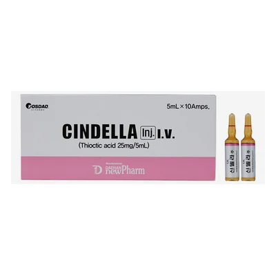 Kosdaq Skin Whitening Cindella Injection Iv - 25mg/5ml (Pre-Order)