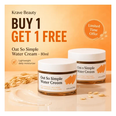 Krave Beauty Oat So Simple Water Cream - 80ml