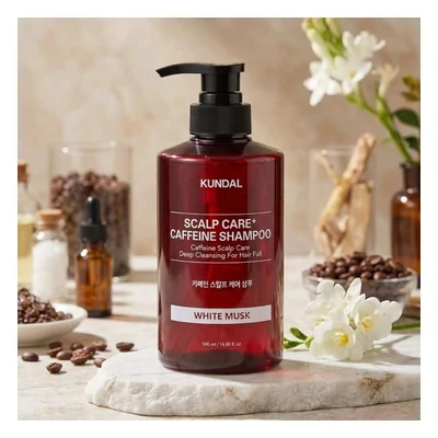 Kundal Anti Hair Fall & Scalp Care Shampoo (White Musk) - 500ml