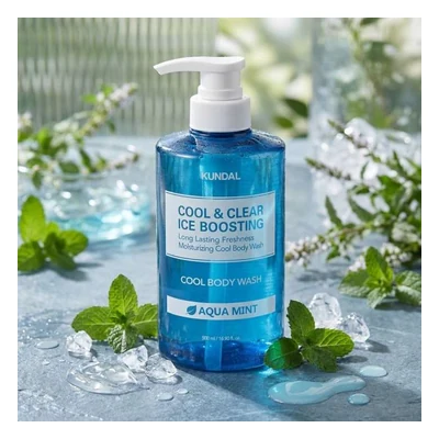 Kundal Cool & Clear Ice Boosting Body Wash (Aqua Mist) - 500ml