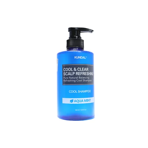 Kundal Cool & Clear Scalp Refreshing Shampoo (Aqua Mint) 500 ml