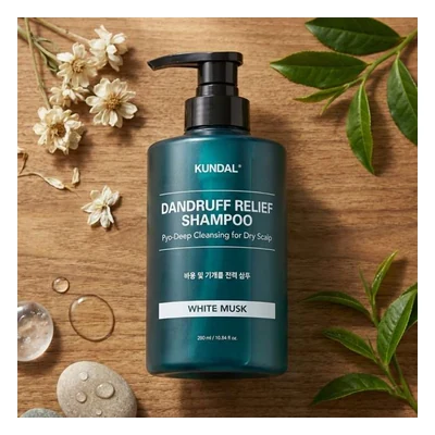 Kundal Dandruff Relief Shampoo (White Musk) - 500ml
