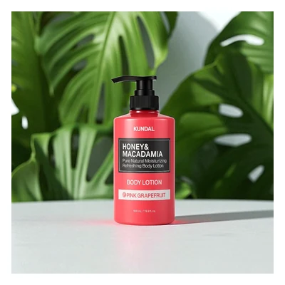 Kundal Honey & Macadamia Pure Body Lotion (Pink Grapefruit) - 500ml