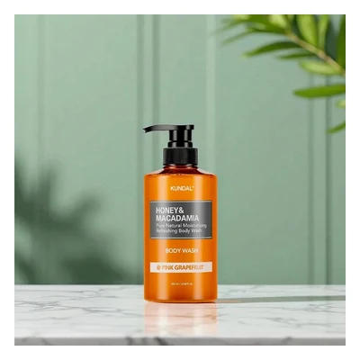 Kundal Honey & Macadamia Pure Body Wash (Pink Grapefruit) - 500ml