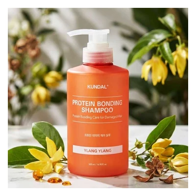 Kundal Protein Bonding Shampoo (Ylang Ylang) - 500ml