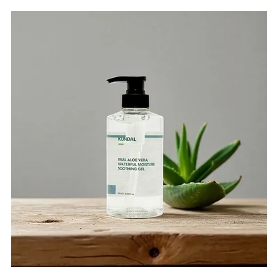 Kundal Real Aloe Vera Waterful Moisture Soothing Gel - 500ml