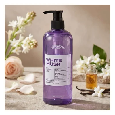 Kundal Rich Perfume Shampoo (White Musk) - 500ml