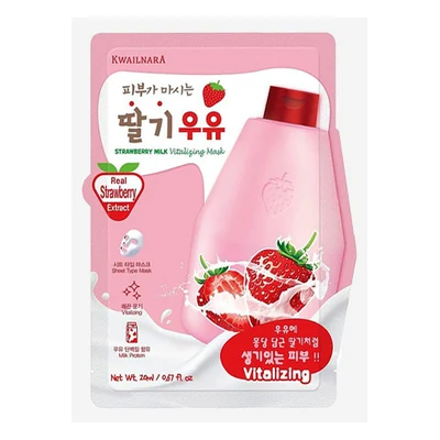 Kwailnara Strawberry Milk Vitalizing Mask - 20ml