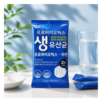 Lacto On Probiotics With Zinc - 10 Sachets