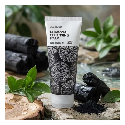 Lebelage Charcoal Cleansing Foam - 100ml