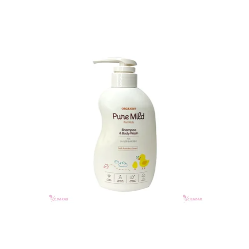 LG Organist Vegan Pure Mild Kids 2 In 1 Shampoo Body Wash 500 ml