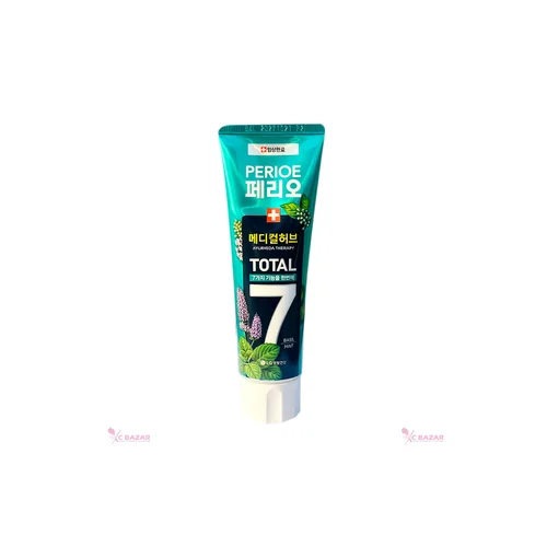 LG Perioe Ayurveda Therapy Total 7 Basil Mint Toothpaste 100 g