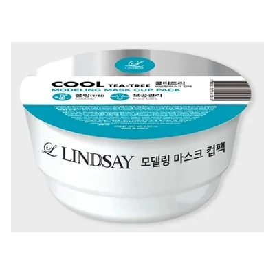 Lindsay Cool Tea-Tree Modeling Mask Cup Pack - 28g