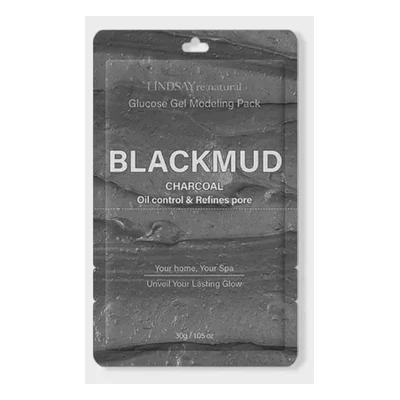 Lindsay Re-Natural Blackmud Charcoal Modeling Mask - 30g