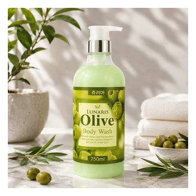 Lunaris Olive Body Wash - 750ml