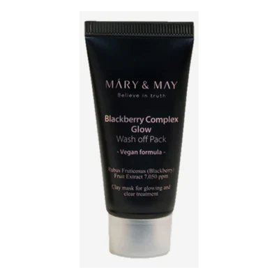Mary & May Blackberry Complex Glow Wash Off Pack - 30g