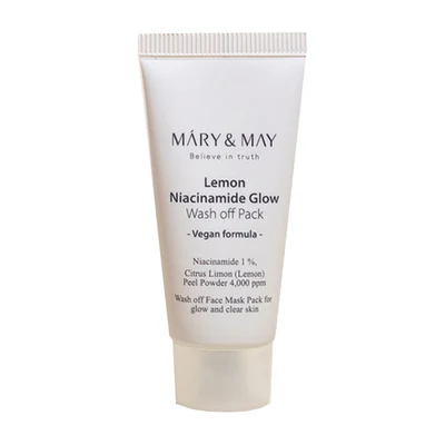 Mary & May Lemon Niacinamide Glow Wash off Pack -30g