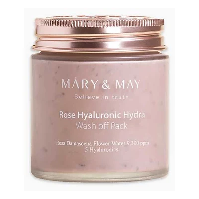 Mary & May Rose Hyaluronic Hydra Wash Off Mask Pack -125g