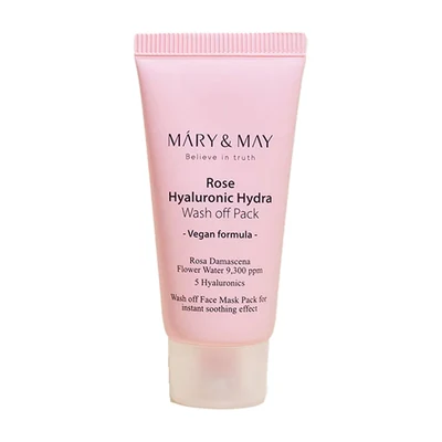 Mary & May Rose Hyaluronic Hydra Wash off Pack - 30g