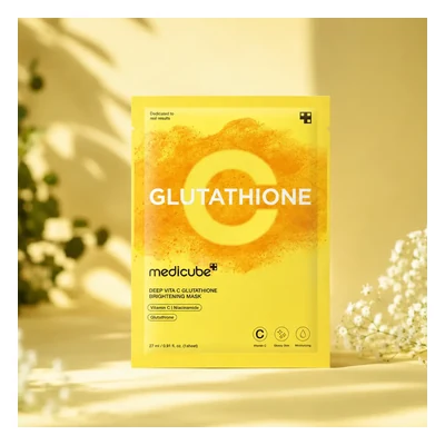 Medicube Deep Vita C Glutathione Brightening Mask - 27ml